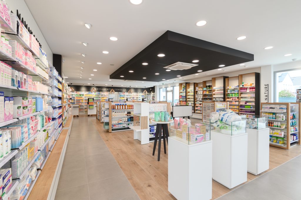 Agencement intérieur de pharmacie Marseille
Cap agencement